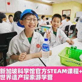 新东方文旅新加坡3线-7天科学馆官方STEAM课程+世界遗产探索游学国际冬令营（北京上海）