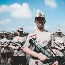 上海西点14天王牌陆军-军事装备体验+防身术+增强自信|猛虎班1:3军事夏令营