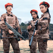 精英女兵7天雄鹰班1:6军事夏令营|装甲车体验+射箭训练