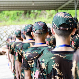21天提升团队意识+情绪释放课程|军事特训夏令营（福州）